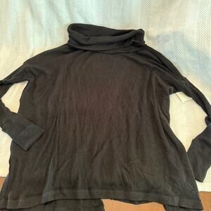 new free people we the free open back turtleneck size Small